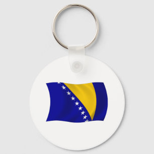 Porte-clés Drapeau de Bosnie-Herzégovine