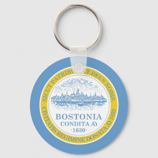 Porte-clés Drapeau de Boston (Recto)