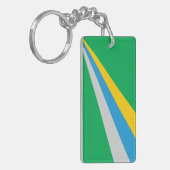 Porte-clés Drapeau de Bowling Green, Kentucky (Devant gauche)