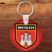 Porte-clés Drapeau de Bratislava (Recto)