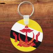 Porte-clés Drapeau de Brunei (Recto)