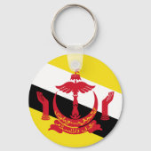 Porte-clés Drapeau de Brunei (Verso)