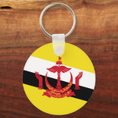 Porte-clés Drapeau de Brunei (Recto)