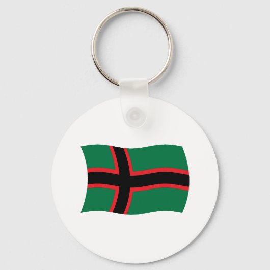Porte-clés Drapeau de Carélie (Recto)