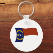 Porte-clés Drapeau de Caroline du Nord (Recto)