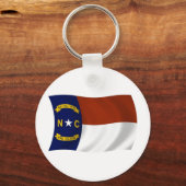 Porte-clés Drapeau de Caroline du Nord (Recto)