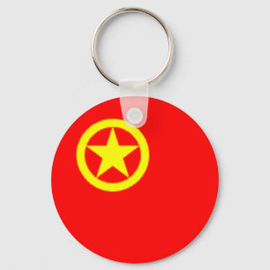 PORTE-CLÉS DRAPEAU DE CHINOIS COMMUNISTE