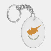 Porte-clés Drapeau de Chypre (Devant gauche)