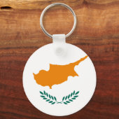 Porte-clés Drapeau de Chypre Porte - clé (Recto)