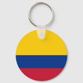 Porte-clés Drapeau de Colombie (Verso)