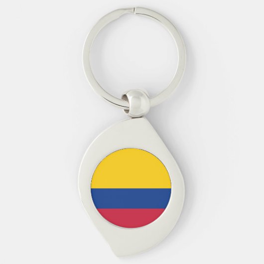 Porte-clés Drapeau de Colombie (Devant)