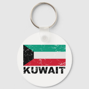 Porte-clés Drapeau de cru du Kowéit