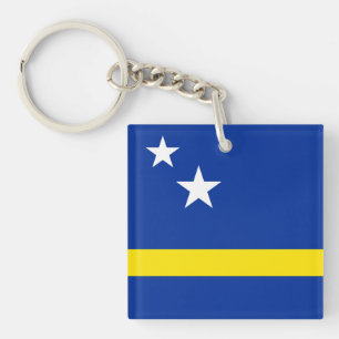 Porte-clés Drapeau de Curaçao