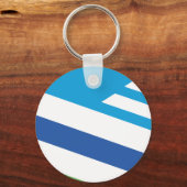 Porte-clés Drapeau de Dayton, Ohio (Recto)