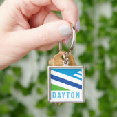 Porte-clés Drapeau de Dayton, Ohio (2021) (main)