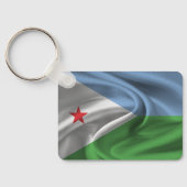 Porte-clés Drapeau de Djibouti (Verso)