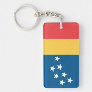Porte-clés Drapeau de Durham, Caroline du Nord