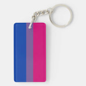 Porte-clés Drapeau de fierté bisexuel (Dos)