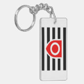 PORTE-CLÉS DRAPEAU DE FIERTE DE PROPRIÉTÉ (Devant gauche)