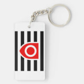 PORTE-CLÉS DRAPEAU DE FIERTE DE PROPRIÉTÉ (Dos)