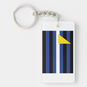Porte-clés Drapeau de fierté des sports aquatiques
