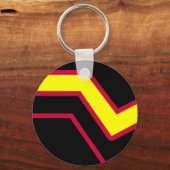 Porte-clés Drapeau de fierté en caoutchouc / latex (Recto)