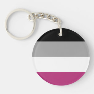 Porte-clés Drapeau de fierté gynéphile