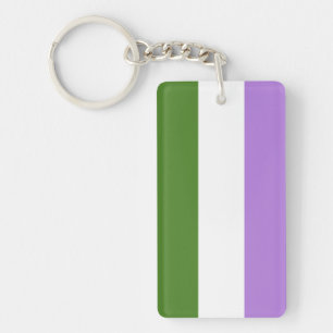 Porte-clés Drapeau de fierté queer