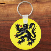 Porte-clés Drapeau de Flandre (Recto)