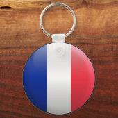 Porte-clés Drapeau de France (Recto)