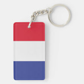 Porte-clés Drapeau de France (Dos)