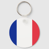 Porte-clés Drapeau de France (Recto)