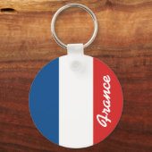 Porte-clés Drapeau de France (Recto)
