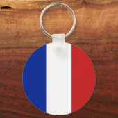 Porte-clés Drapeau de France (Verso)