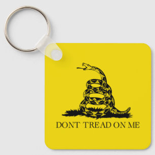 Porte-clés Drapeau de Gadsden à serpent à sonnette : Lutte, R