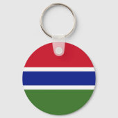 Porte-clés Drapeau de Gambie (Verso)
