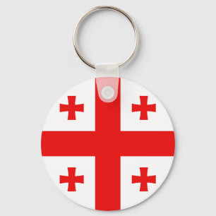 Porte-clés Drapeau de Géorgie