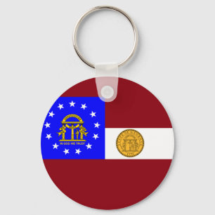 Porte-clés Drapeau de Géorgie
