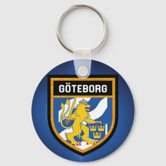 Porte-clés Drapeau de Göteborg