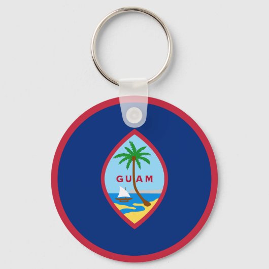 Porte-clés Drapeau de Guam (Recto)