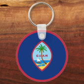 Porte-clés Drapeau de Guam (Verso)