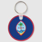 Porte-clés Drapeau de Guam (Verso)