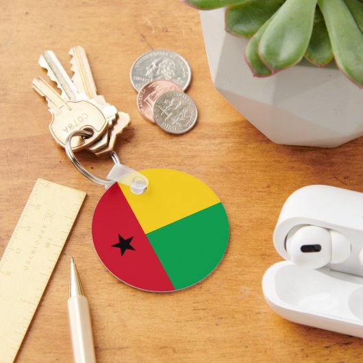 Porte-clés Drapeau de Guinée-Bissau (Bureau)