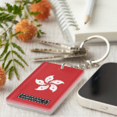 Porte-clés Drapeau de Hong Kong (Devant droit)