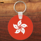 Porte-clés Drapeau de Hong Kong (Recto)