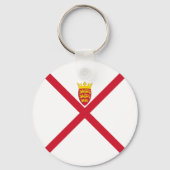 Porte-clés Drapeau de Jersey (Verso)