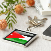 Porte-clés Drapeau de Jordanie (Côté)