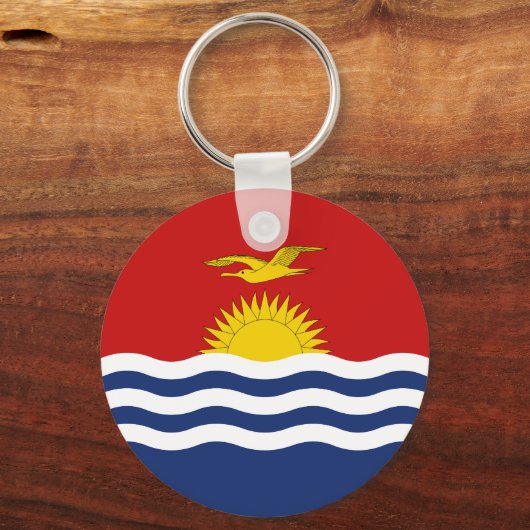 Porte-clés Drapeau de Kiribati (Verso)