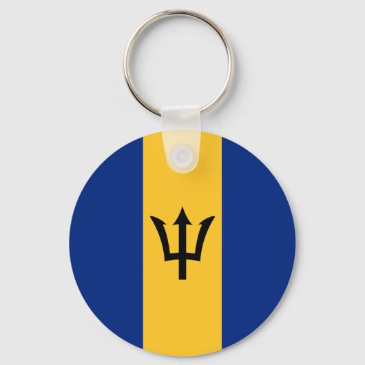 Porte-clés Drapeau de la Barbade (Recto)