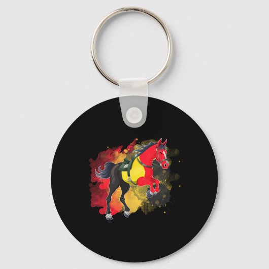 Porte-clés Drapeau de la Belgique (Recto)
